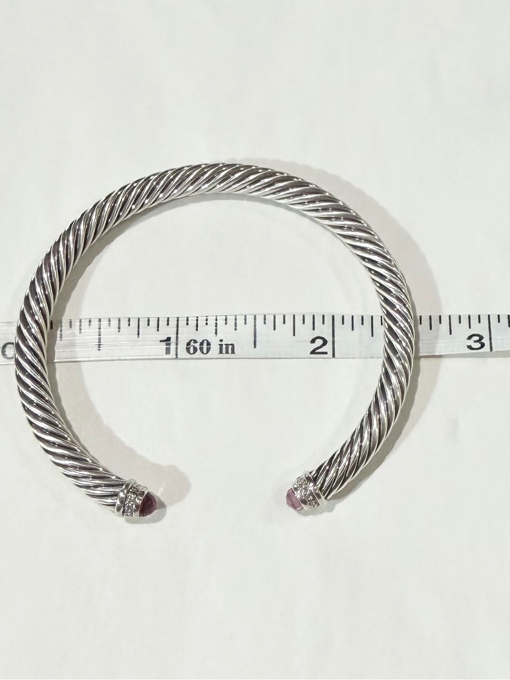 ❤️ David Yurman 5mm Classic Cable Bracelet - Picture 11 of 11